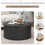 Fsbecl Fluted Lift Top Coffee Table - Image 7