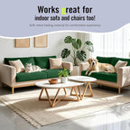 8Pcs Outdoor Cushion Covers, Stretch Patio Furniture Couch Chair Slipcovers | - Image 9