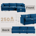 ROWHY Oversized Modular Sectional Sofa - Image 2