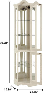 Glass Corner Display Cabinet - Image 2