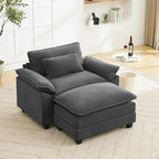 Oprisen 53" Modular Sectional Sofa, Comfy Cloud Couch Sectional Sofa by Oprisen