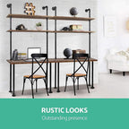Industrial Style Office Decor, Computer Desk 47.2"×20"×79" - Image 8
