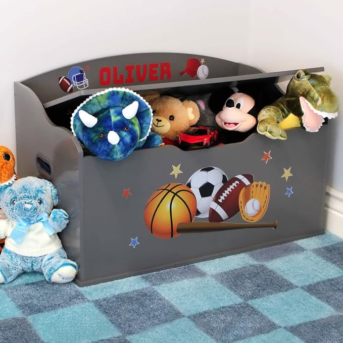 DIBSIES Personalized Creative Wonders Toy Box, 30 x 19.25 x 18 inches, - Image 4