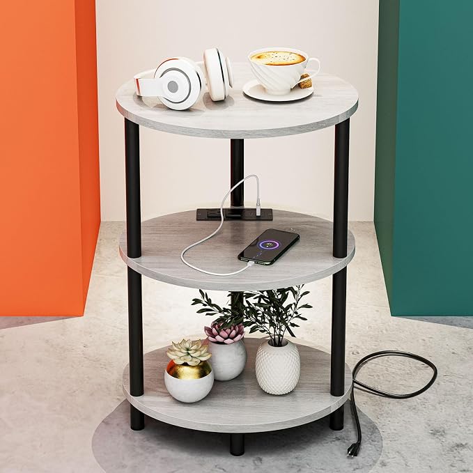 Small Round Side Table by RISWER