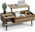 OLIXIS Wooden Coffee Table, Lift Top Coffee Table by OLIXIS