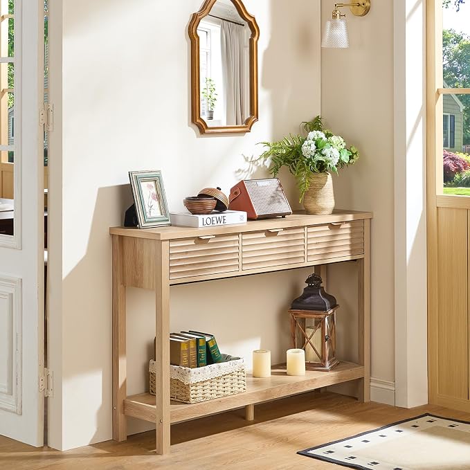LEYAOYAO Fluted 47.2" Console Table - Image 2