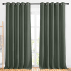 NICETOWN Blackout Curtains for Sliding Glass Door, Grommet Thermal Window by NICETOWN