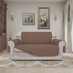 Easy-Going Reversible Couch Cover, 2 Cushion Sofa, Water Resistant Furniture Mat - Image 2