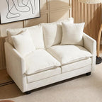 Loveseat Sofa, Comfy Chenille Small Couch by Unknown