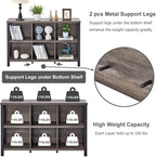 FATORRI Rustic 6 Cube Storage Organizer - Image 5