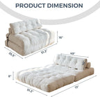MAXYOYO Folding Sofa Bed, Convertible Sleeper Chair - Image 2