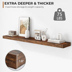 Fun Memories 48 Inch Floating Shelves - Image 4