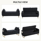 48" End of Bed Bench, Modern Storage Benches - Image 7