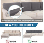 H.VERSAILTEX Backrest Cushion Covers Sectional Couch Back Cushion Covers - Image 5