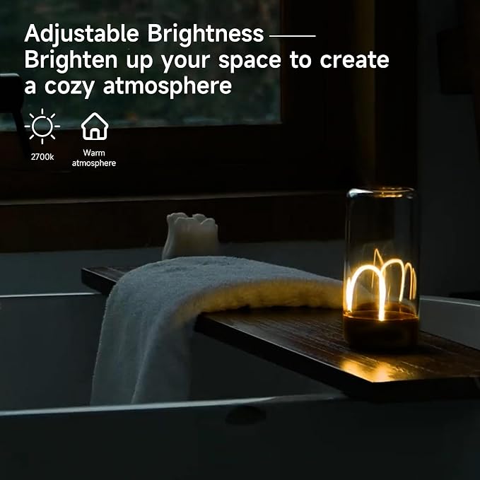 AUGE LIGHT Mini Minimalist Table Lamp Cordless Lamp Rechargeable Table Lamp - Image 4