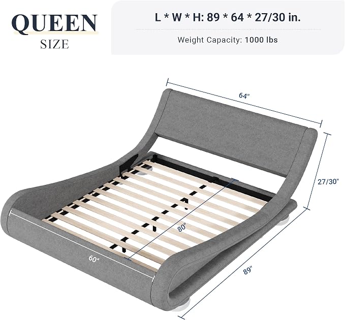 Allewie Queen Size Bed Frame - Image 2