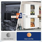 Yizosh Metal Garage Storage Cabinet - Image 7