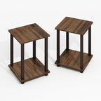 Furinno Simplistic Side Table Set of 2, End Table, Night Stand, Nightstand - Image 6