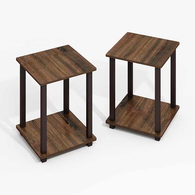 Furinno Simplistic Side Table Set of 2, End Table, Night Stand, Nightstand - Image 6