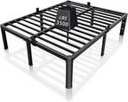 ROIL 12 inch King Size Bed Frame Metal Platform No Box Spring Needed by ROIL