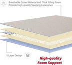 MAXYOYO Japanese Floor Mattress Futon Mattress, Thicken Sleeping Pad Foldable - Image 6