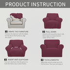 Easy-Going Stretch Oversized Chair Slipcover - Image 6