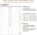 100% Blackout Linen Textured Curtains 96 Inch Long, Light Blocking, Thermal - Image 8