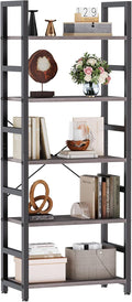 DUMOS 5-Tier Bookshelf, Modern Tall Bookcase, Open Storage Display Shelf by DumosLifestyle