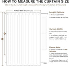 INOVADAY Extra Wide 100% Blackout Linen Curtain - Image 7