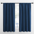 NICETOWN RV Blackout Curtains for Camper Windows, Moroccan Blue, Short Blackout by NICETOWN
