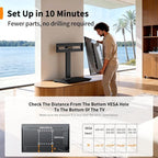 Perlegear Universal TV Stand - Image 6