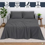 Cottington Lane Sleeper Sofa Sheets Queen Size, 4 Piece Premium Quality 100% - Image 2