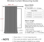 MYSKY HOME Boho Curtains Farmhouse Living Room Curtain Drapes, Light Filtering - Image 6