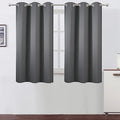 Frost Grey Blackout Curtains, 42 x 54 Inch Length, Grommet Bedroom & Living by Lemomo