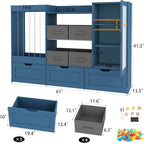 61" W Kids Toy Storage Organizer - Image 2