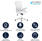 Flash Furniture Porter High-Back Swivel Office Chair - Image 4