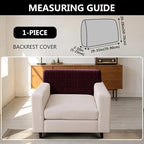 UNBBRRL Stretch Couch Backrest Cushion Cover - Image 2