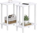 TUTOTAK Small Side Table, Narrow End Table, Skinny Sofa Table, Slim Nightstand by ChoosetutotakFurnitureBuildYourCozyHome