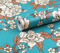 Vintage Floral Self Adhesive Wall Paper Shelf Liner Funitures Dresser Drawer by UPREDO