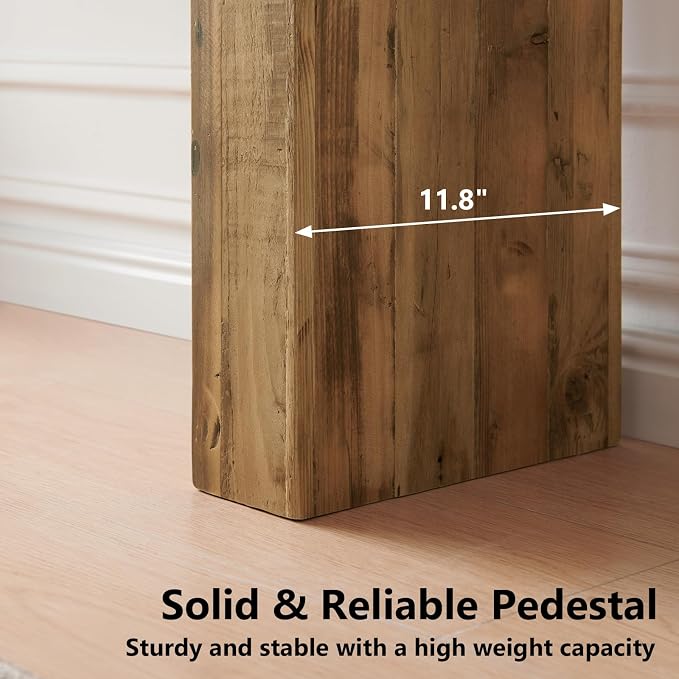Reclaimed Solid Wood Console Table - Image 2