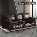ANARACHON Leather Look Couch Cushion Covers Sofa Seat Slipcovers Sets Couches - Image 7
