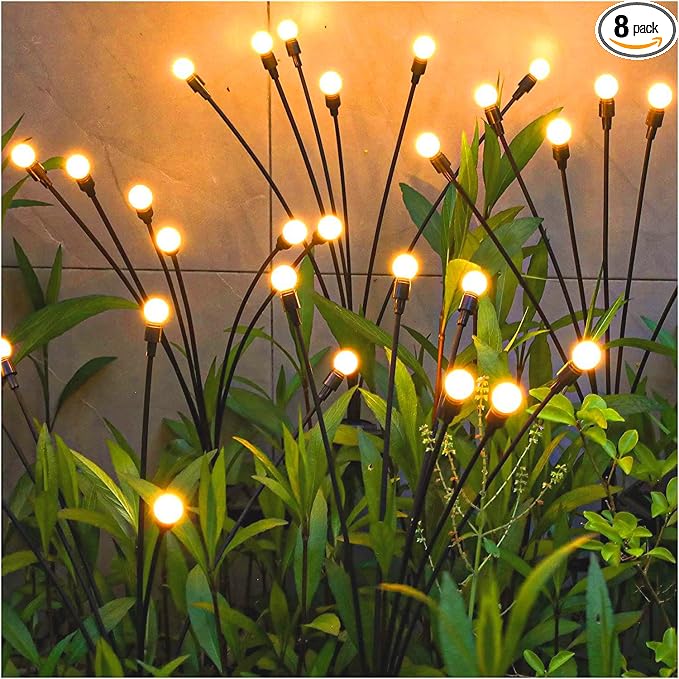 TONULAX Solar Garden Lights 8 Pack by TONULAX