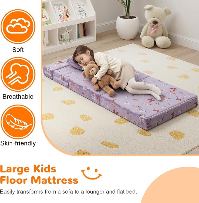 MeMoreCool Foldable Futon Chair Bed - Image 4