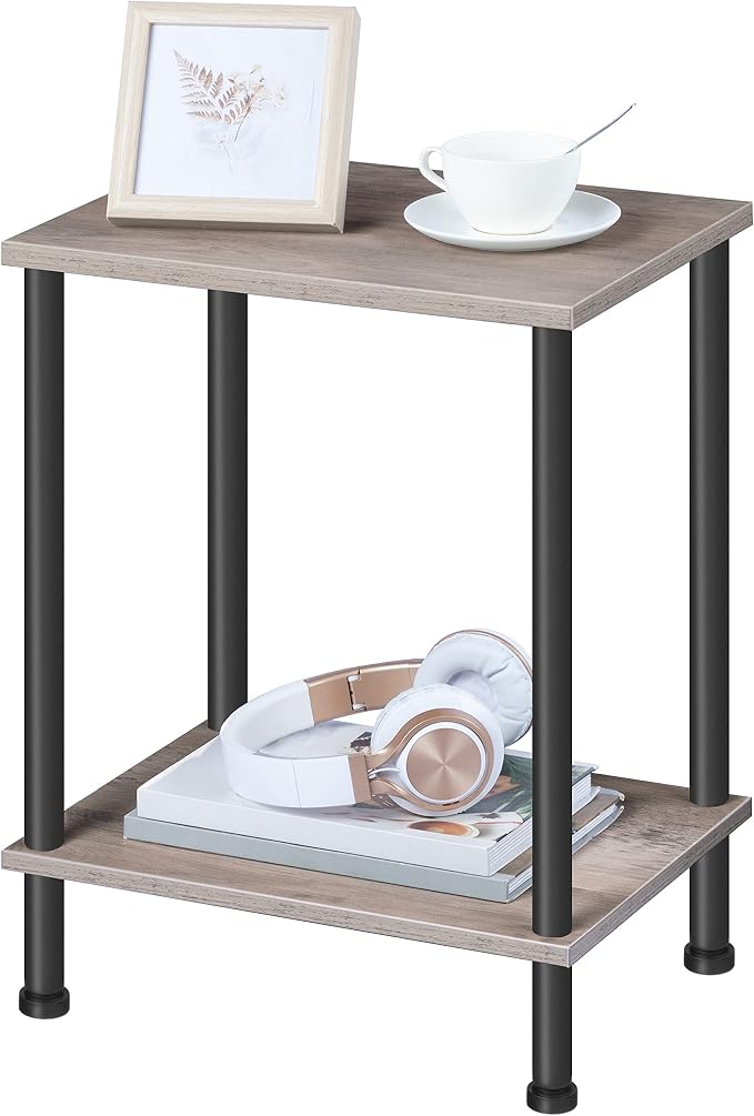 HOOBRO End Tables Set of 2, Small Side Table, Nightstand - Image 5