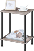 HOOBRO End Tables Set of 2, Small Side Table, Nightstand - Image 5