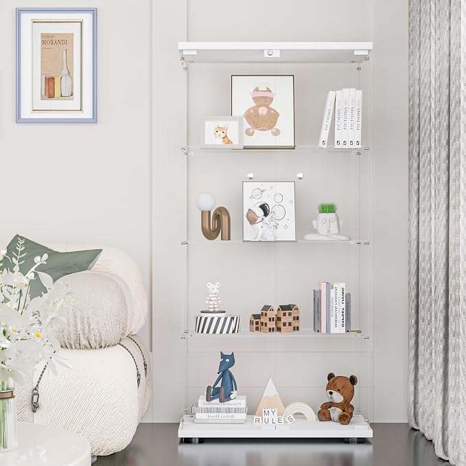 FANYUSHOW Glass Display Cabinet by FANYUSHOW