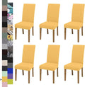 BIETYONE Stretch Dining Chair Covers Set of 6, Soft Removable Washable Kitchen by BIETYONE