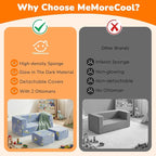 MeMoreCool Modular Kids Couch, Glow Play Toddler Couch - Image 8