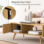 Manora Mid Century Modern Coffee Table - Image 9