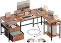 Furologee L Shaped Computer Desk by Furologee